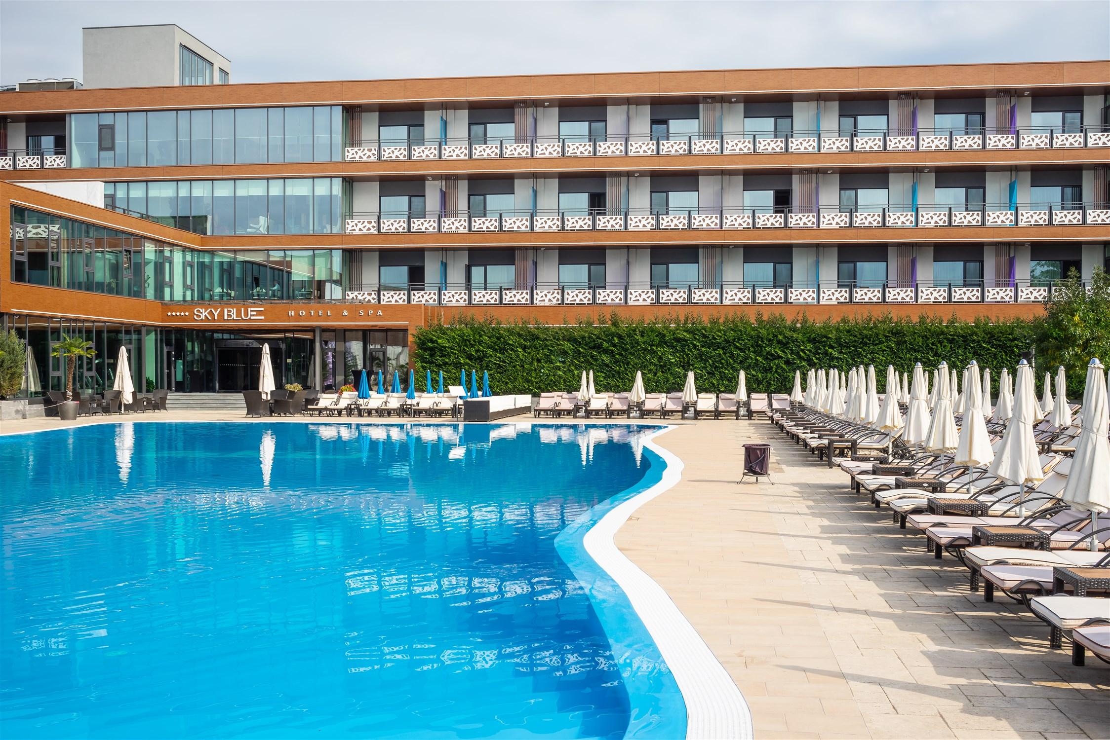 Sky Blue Hotel & Spa Paulesti  Dış mekan fotoğraf