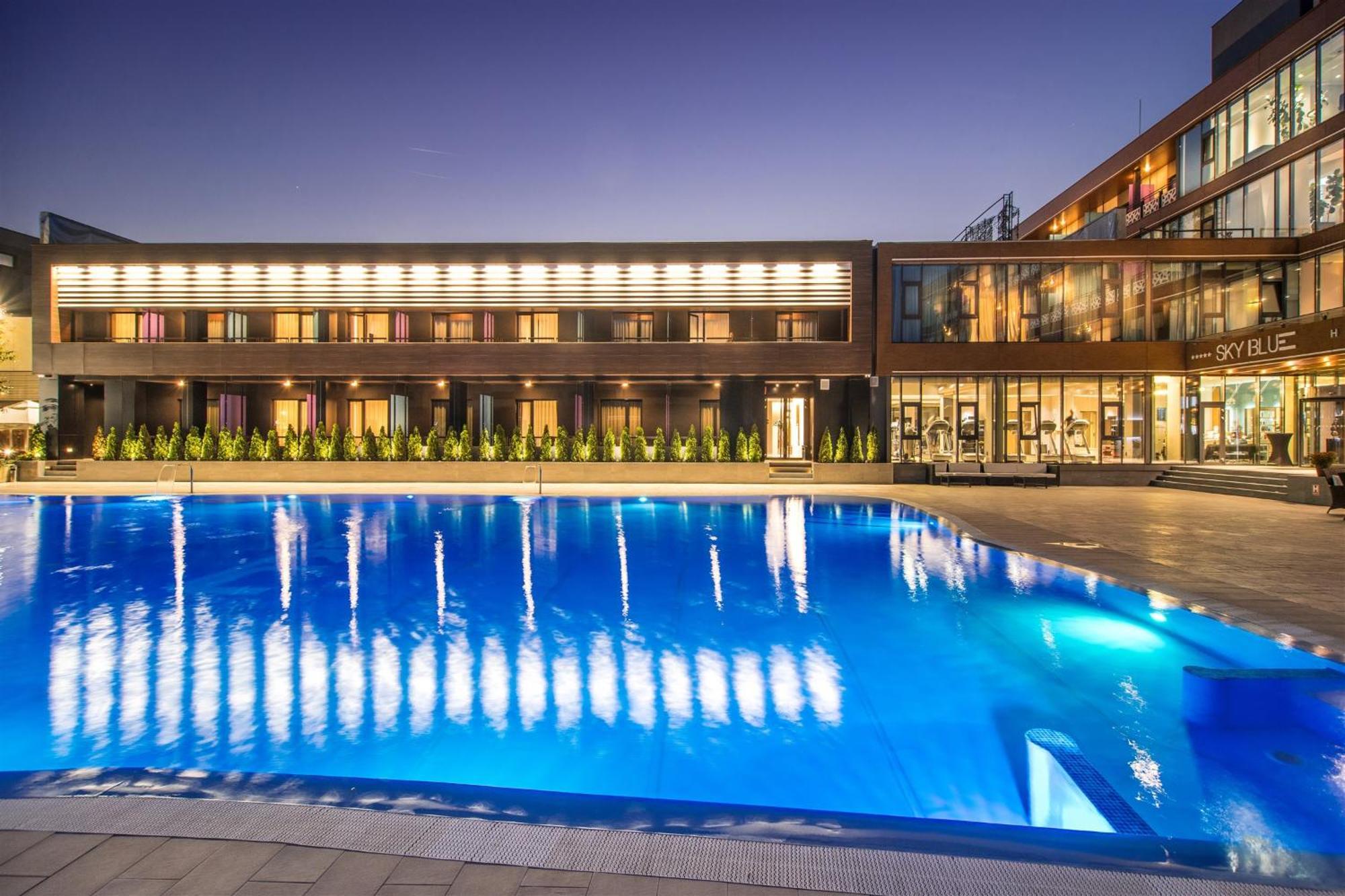 Sky Blue Hotel & Spa Paulesti  Dış mekan fotoğraf