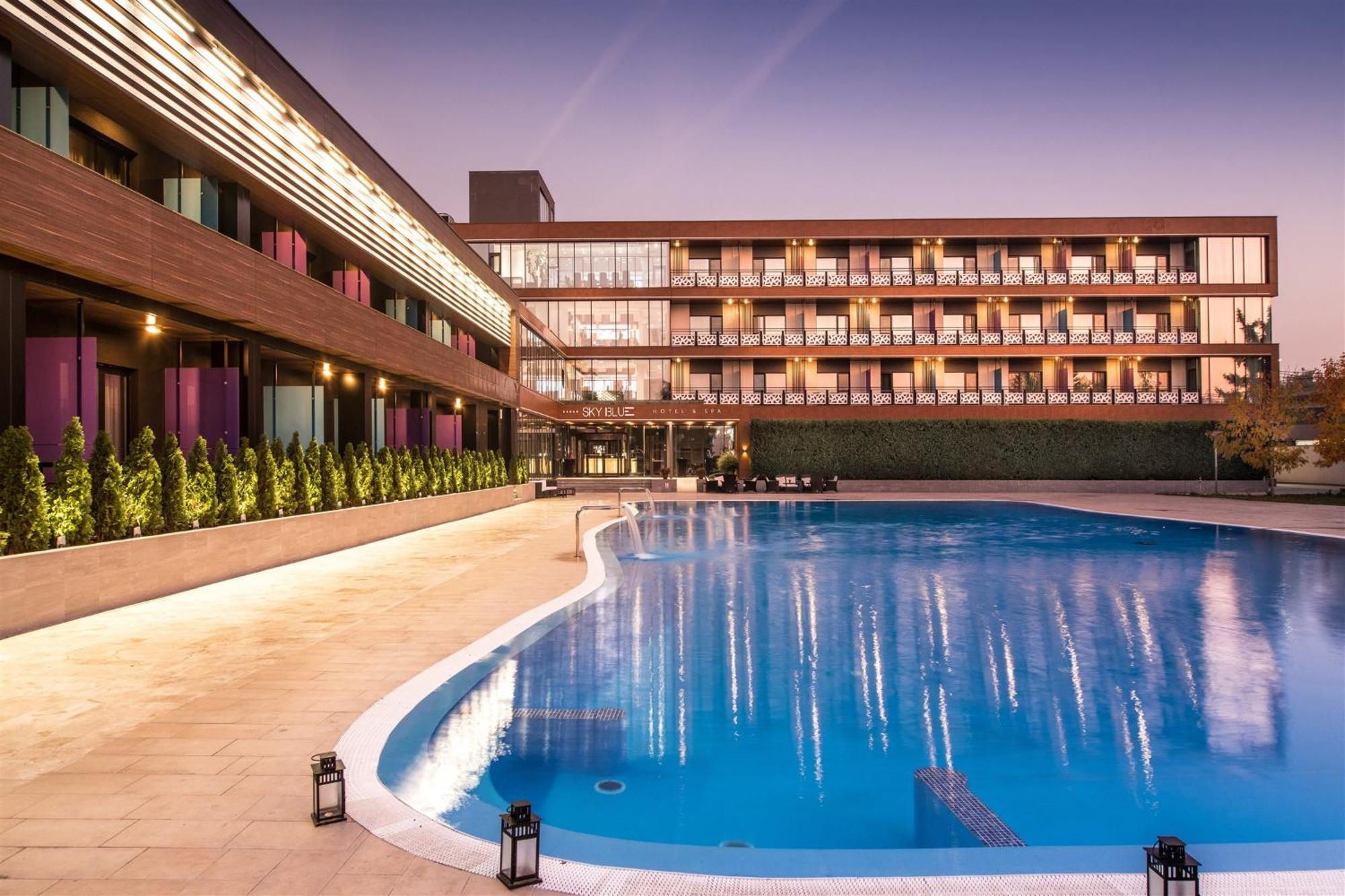 Sky Blue Hotel & Spa Paulesti  Dış mekan fotoğraf